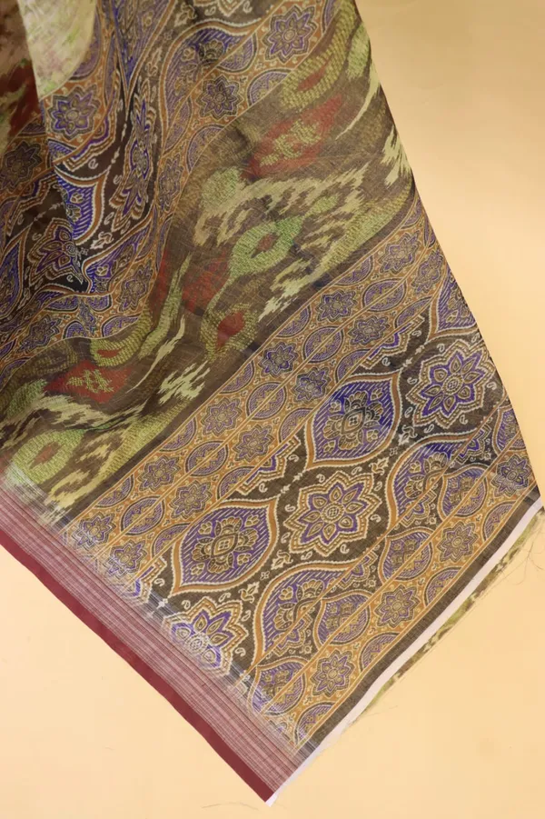 LINEN_FABRIC_DIGITAL_PRINT_SAREE